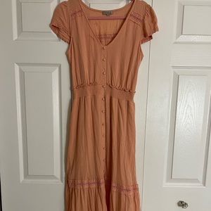 Wonderfly coral dress size large